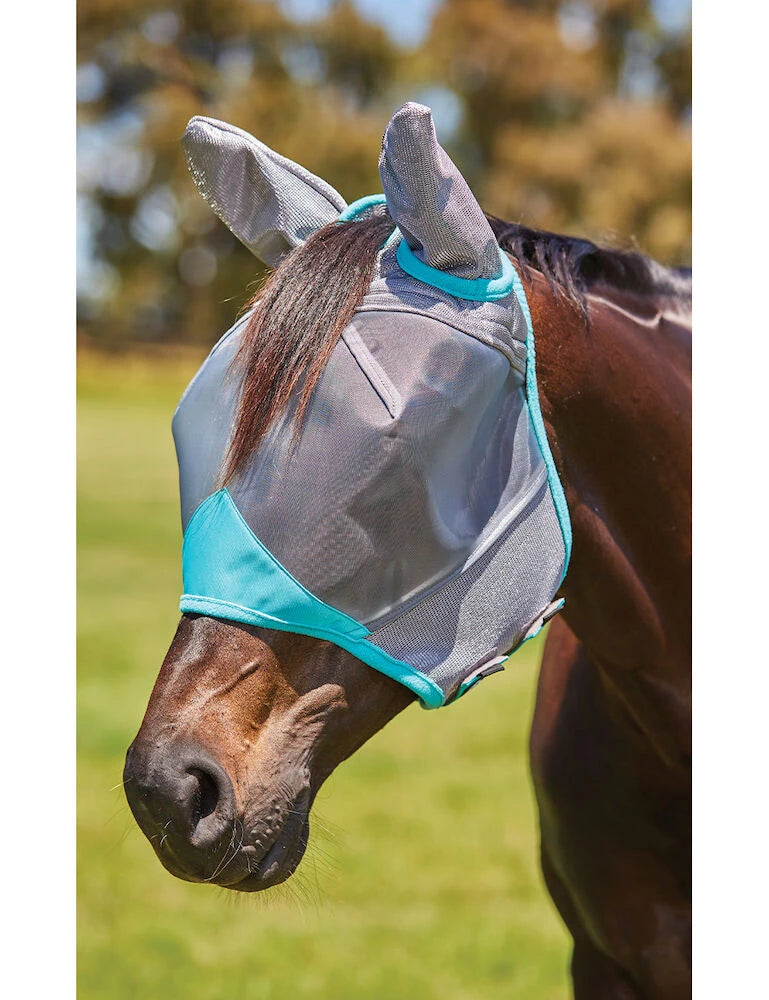 COMFITEC FINE MESH FLY MASK WITH EARS