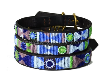 TKC Passion Flower Belt - wide Width - Brass Buckle