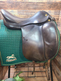 18" Prestige Dressage Saddle-Brown