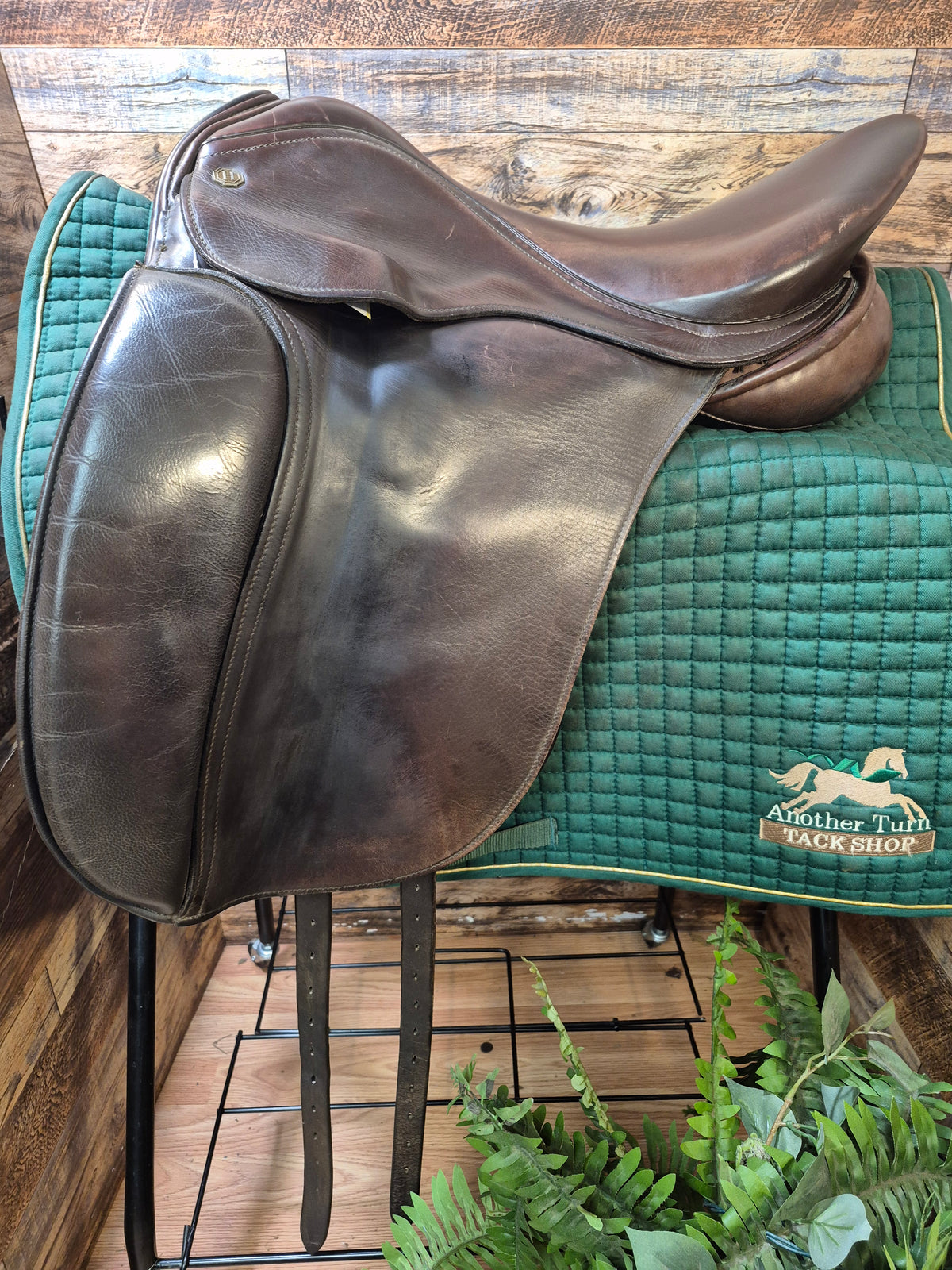 17.5" Hastilow Dressage brn 6"/16