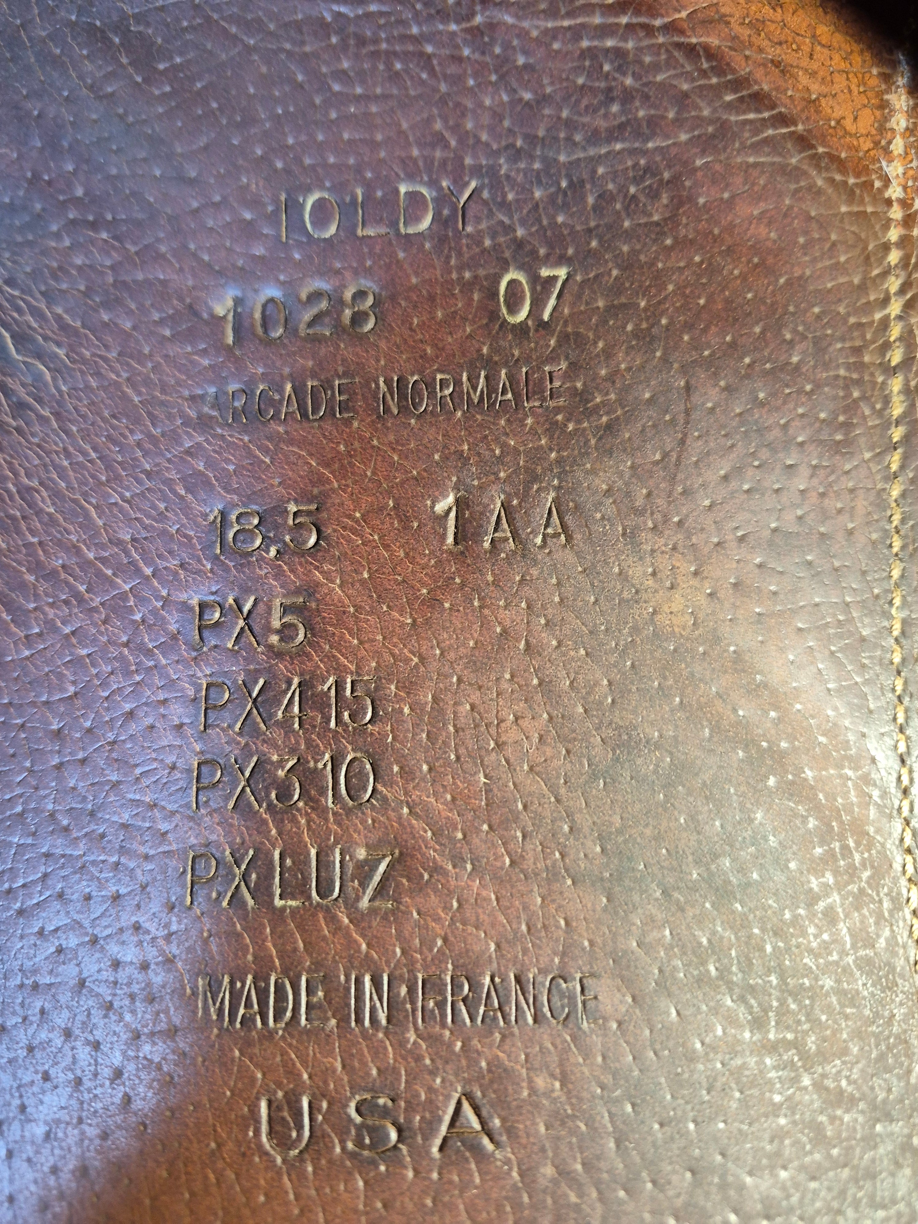 18.5" Devoucoux Ioldy Monoflap Saddle