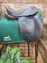 18" JRD Accord Dressage Saddle-BROWN