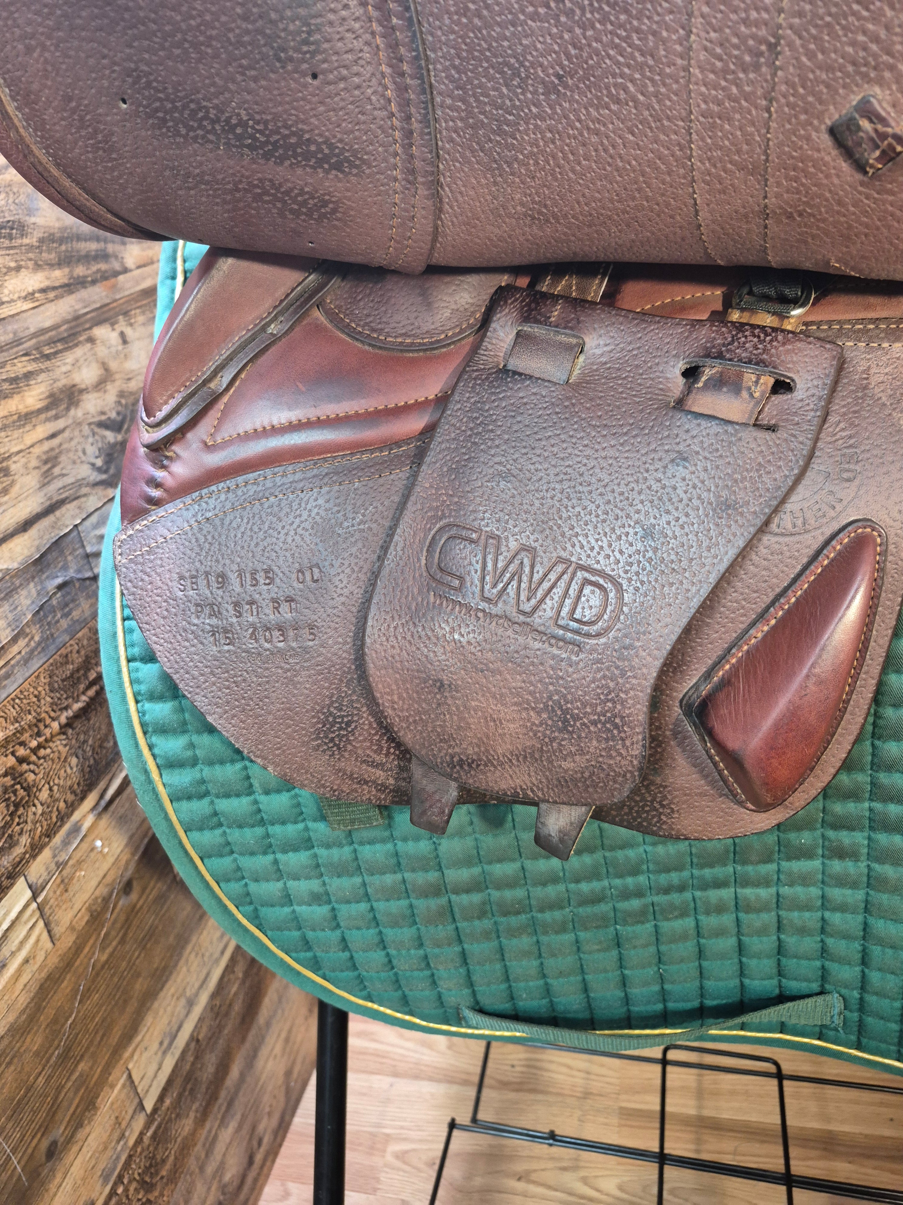 15" CWD Pony Saddle SE19 4.5/11" 155 OL