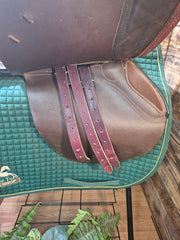17.5" Berney Bros. AP Saddle