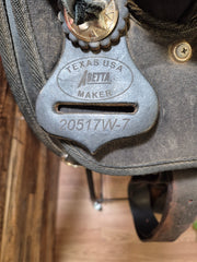 17" Abetta Western Saddle