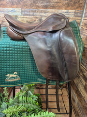 17.5" Hastilow Dressage brn 6"/16