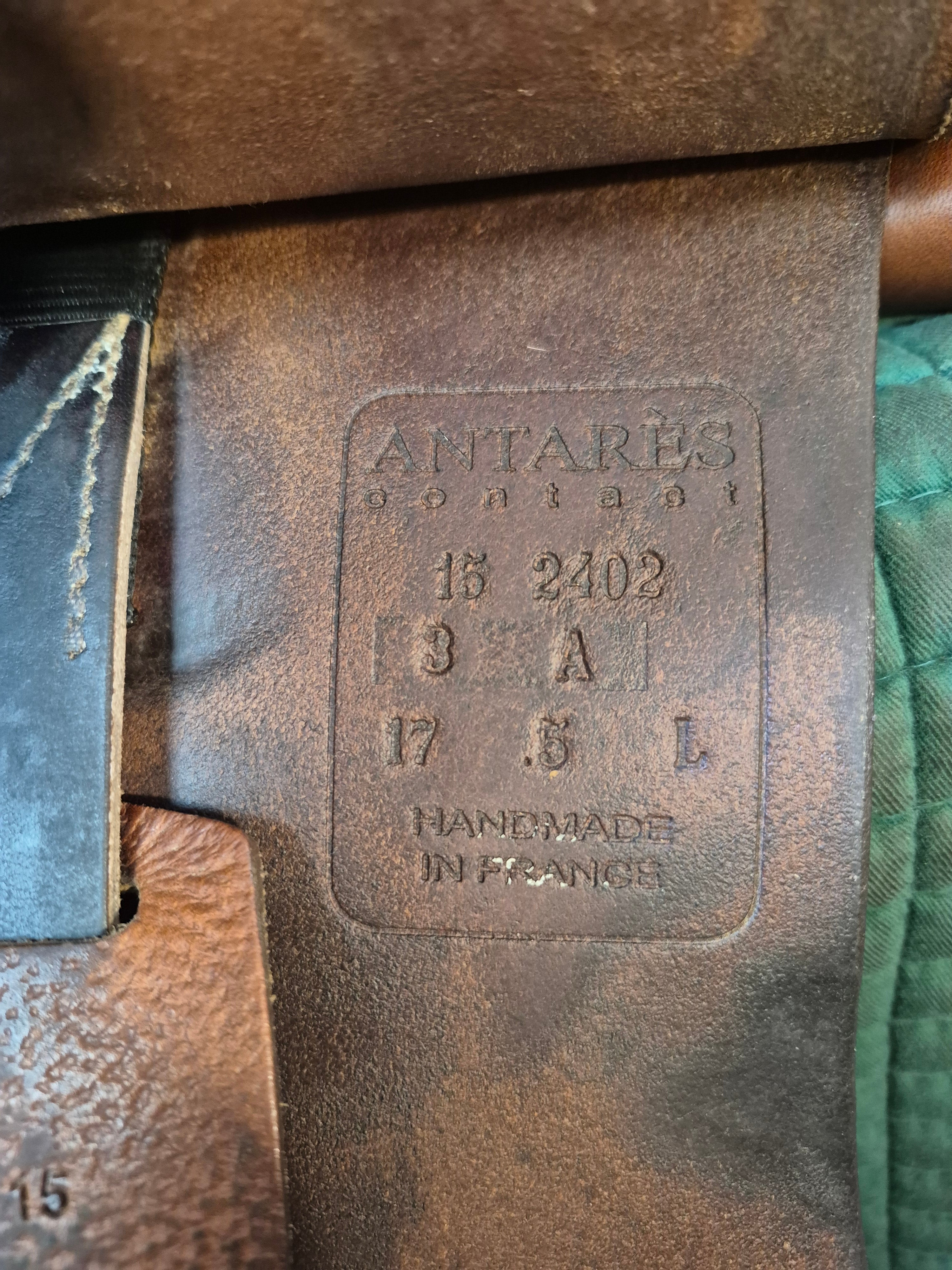 17.5" Antares Contact Jump Saddle