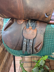 17.5" Antares Contact Jump Saddle