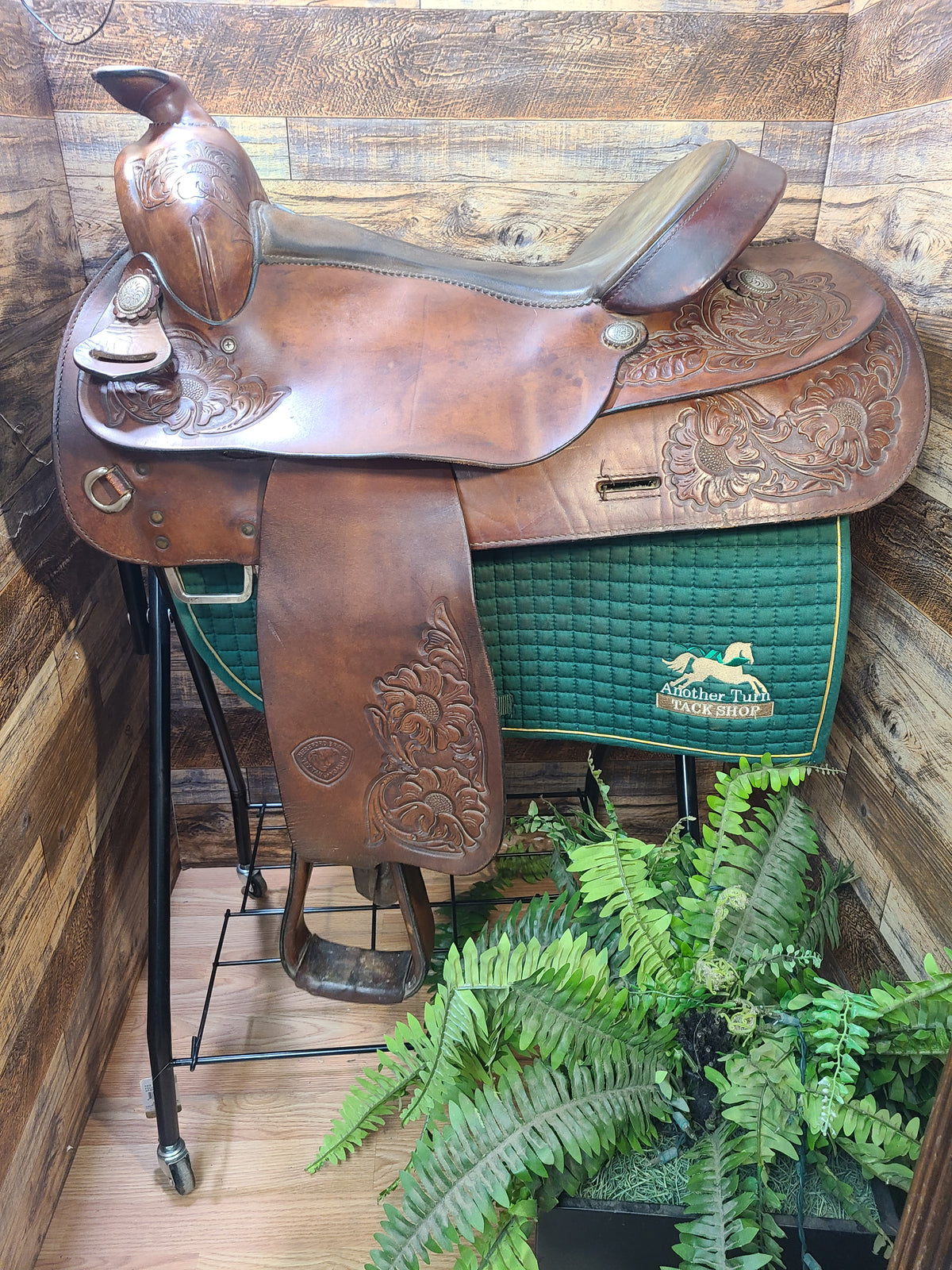 17" Hereford Textan Western Saddle