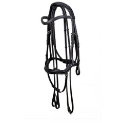 Ergo Comfort Dressage Bridle w/ Reins Blk