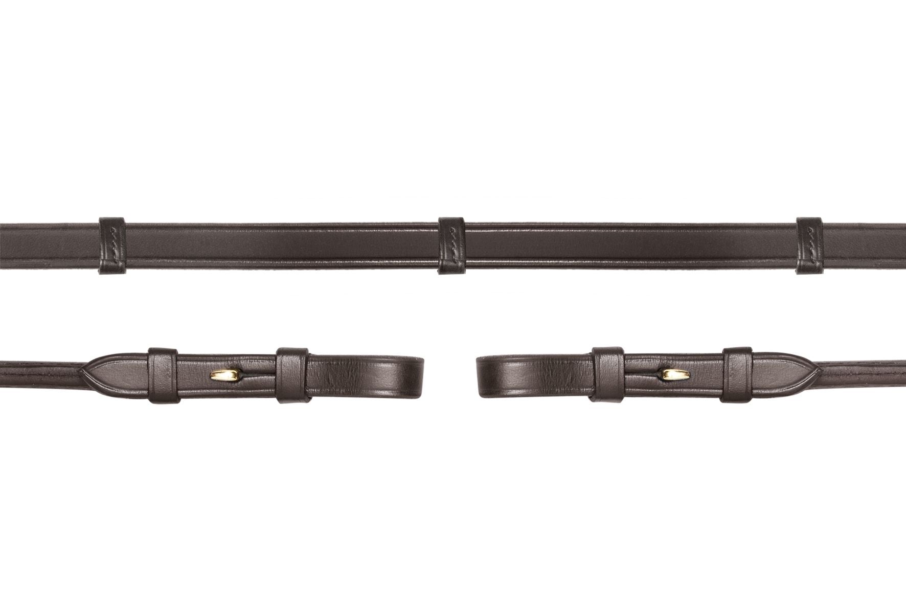 Leather Reins Rolled