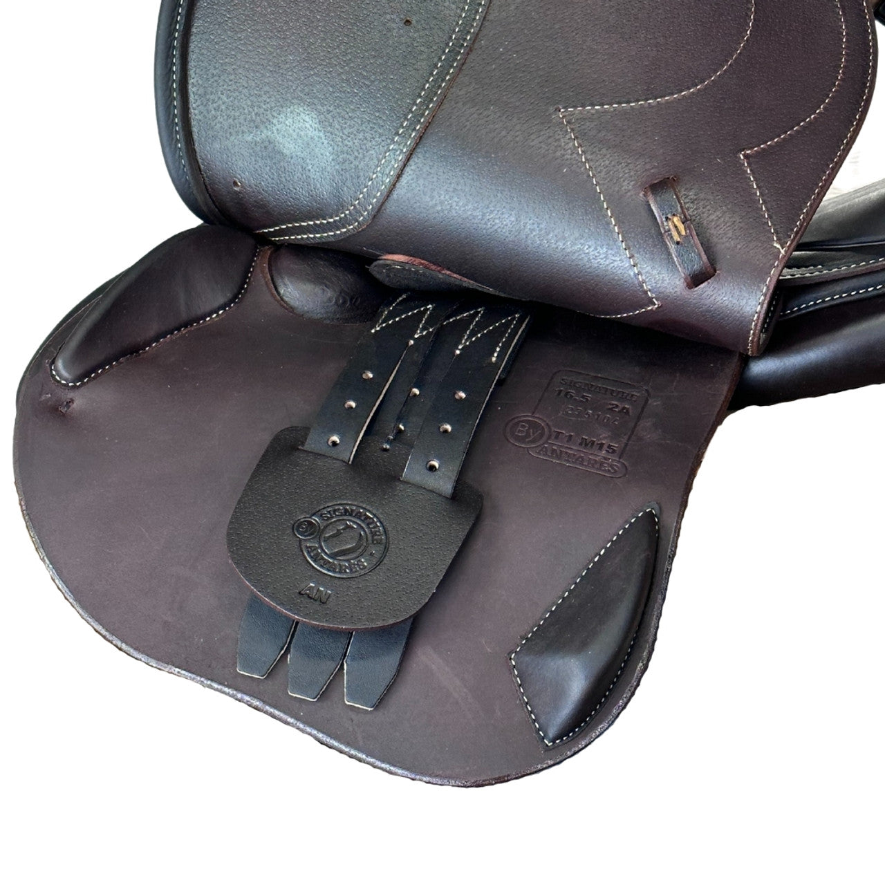 17.5" Antares Signiture Saddle-Calfskin-NEW