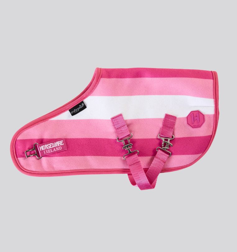 Craft Ponies Fleece Cooler-Pink