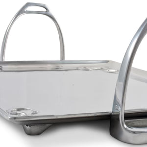 Arthur Court Equestrian Stirrup Tray - Large
