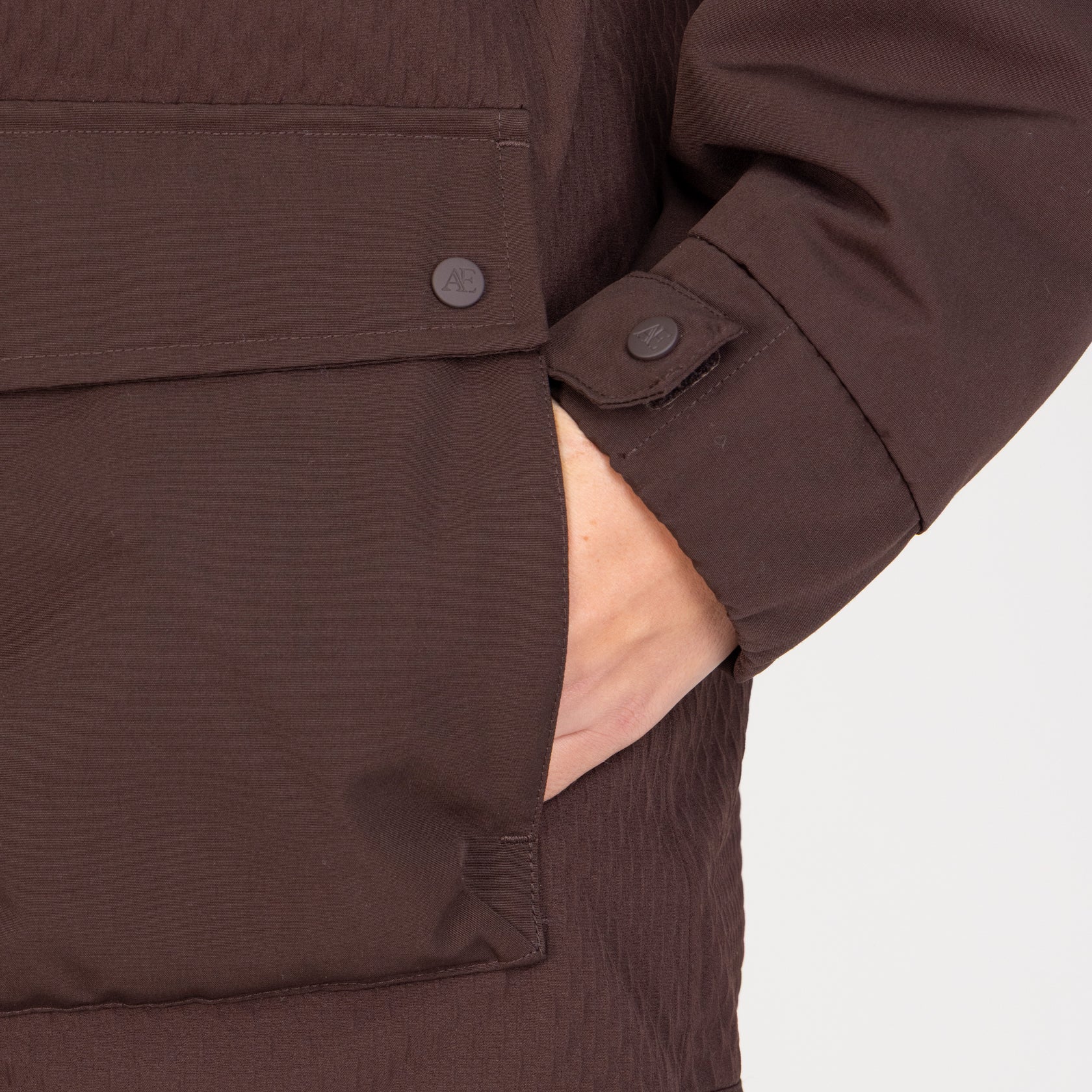 Aubrion Ladies Equestrian Winter Coat - Espresso